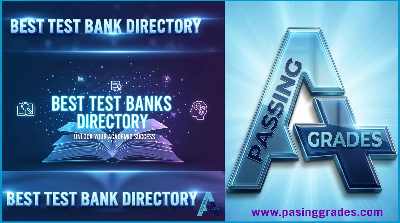 Pasinggrades, The Best Test Bank Website
