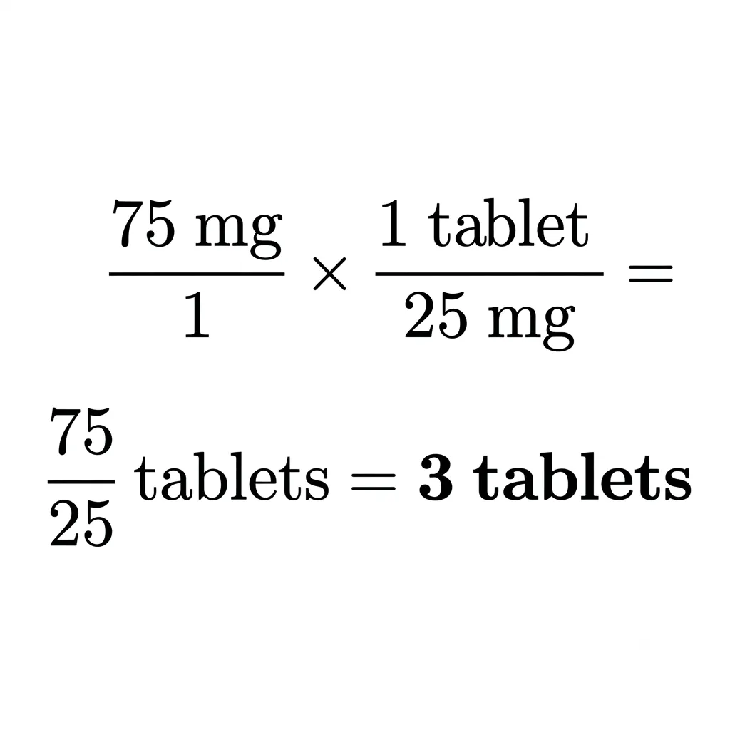 Standard Oral Dosage Calculation