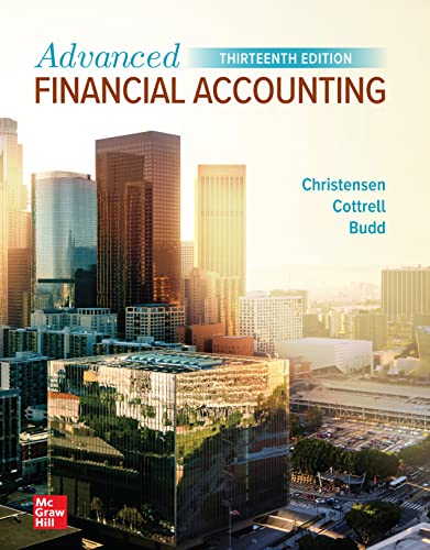 Solutions and Test Bank College Study Material For Advanced Financial Accounting By Theodore Christensen