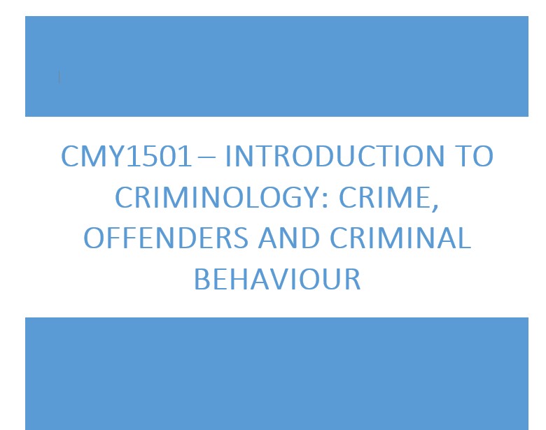 Understanding Criminology: Schools of Thought Summarized