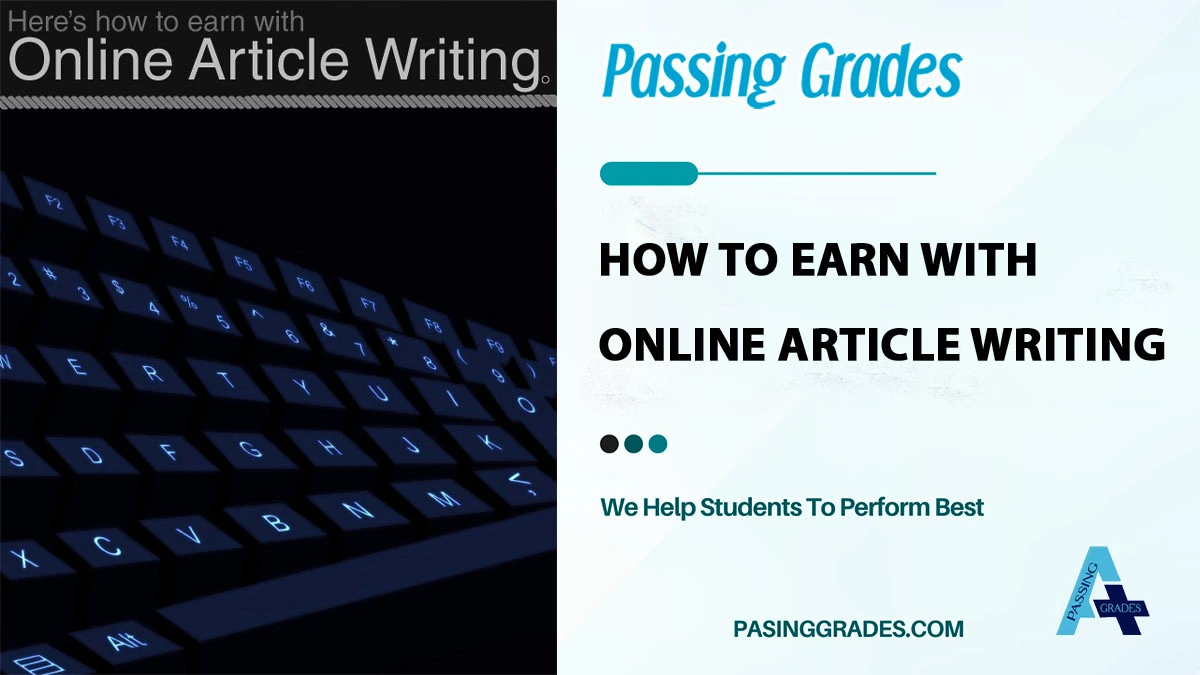 How to Earn with Online Article Writing