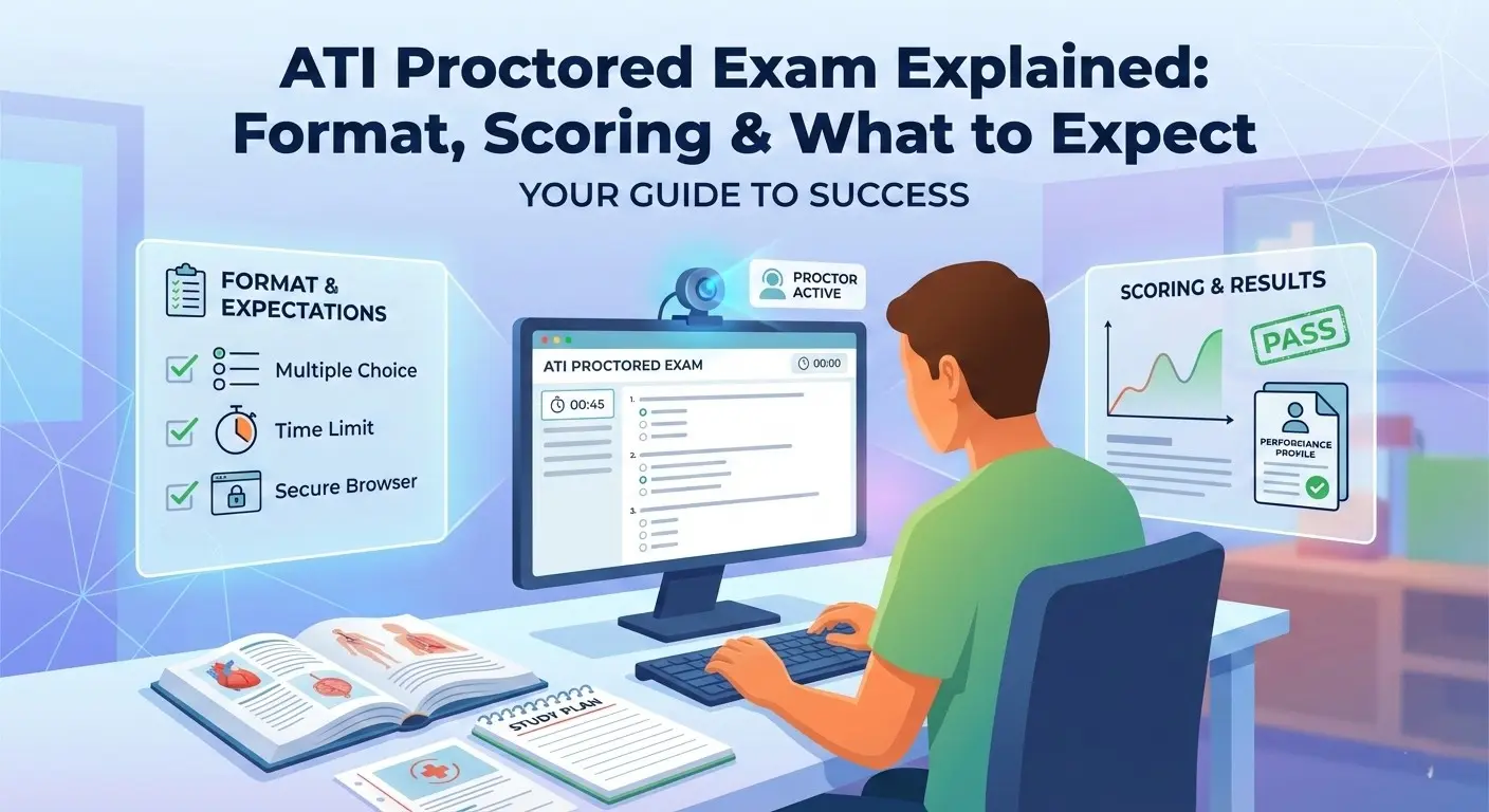 ATI Proctored Exam Explained: Format, Scoring & What to Expect